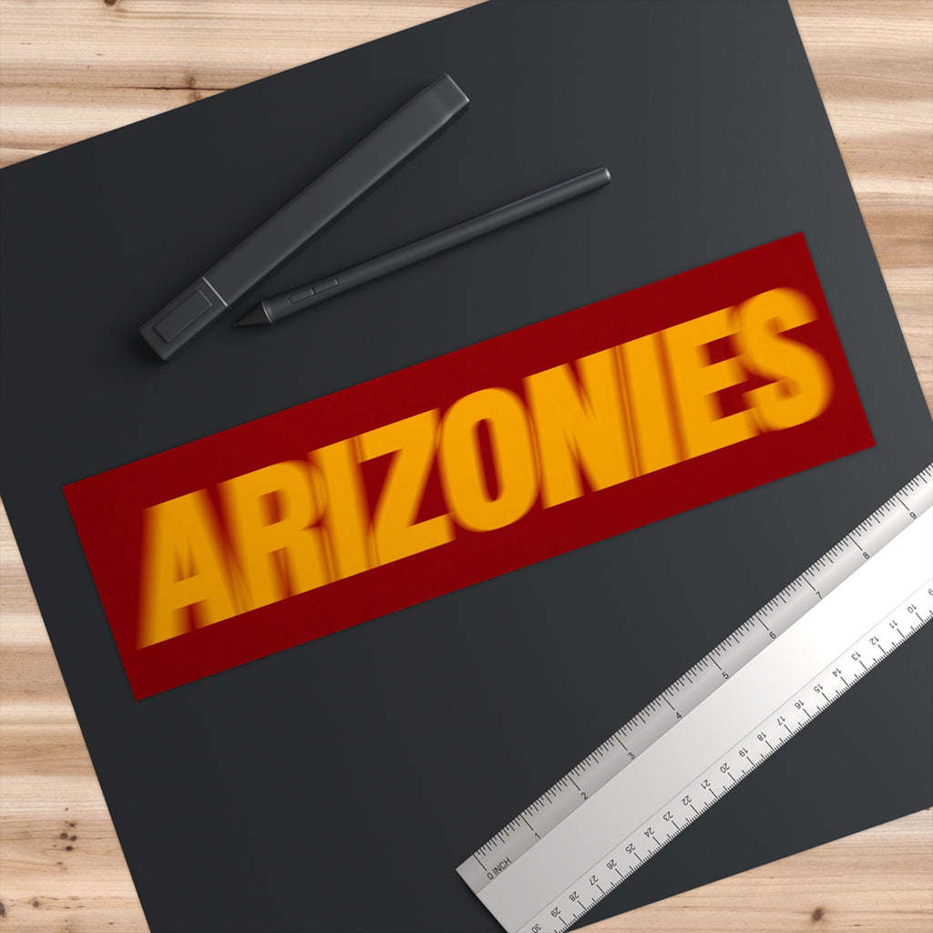 Bumper Sticker — "ARIZONIES"