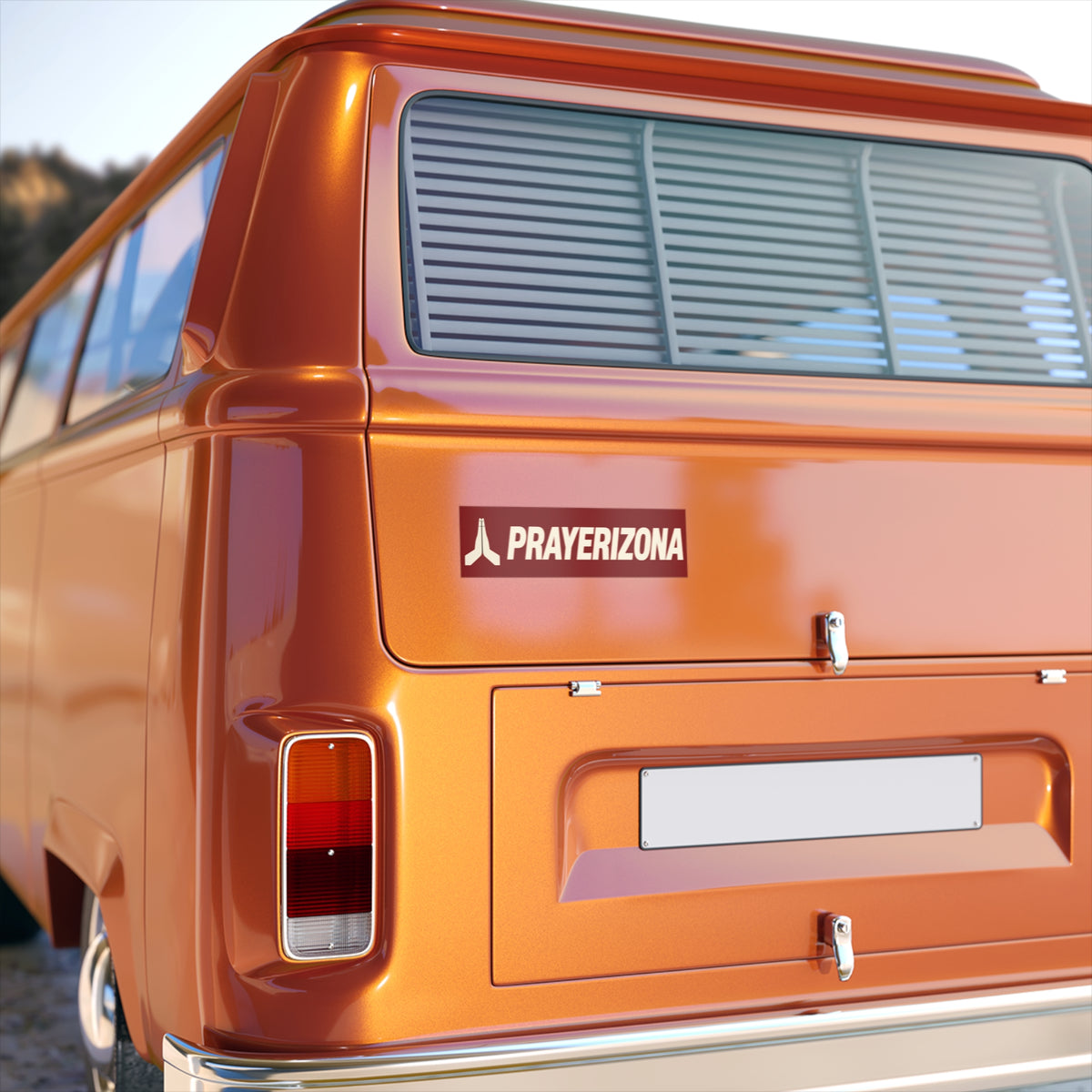 Bumper Sticker — "🙏🏼 PRAYERIZONA"