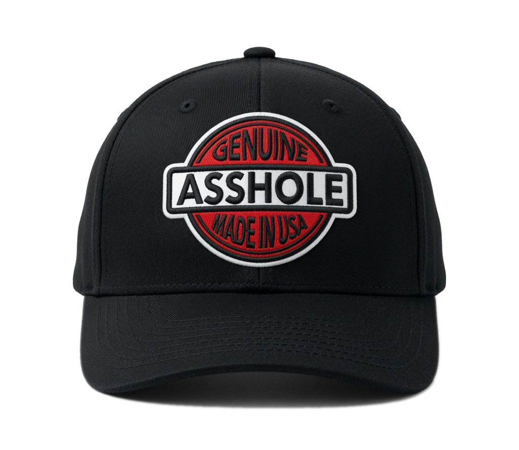 Genuine Asshole Hat – Made by Jim