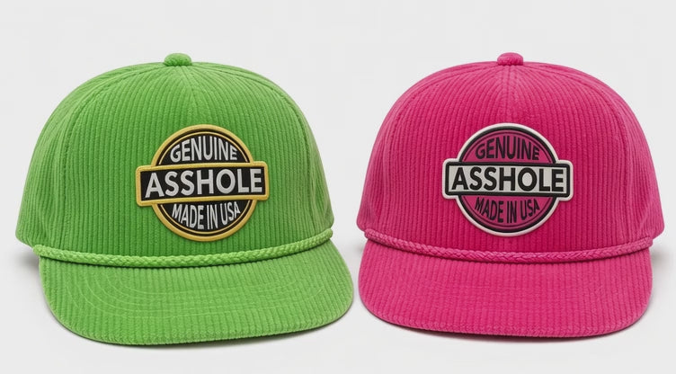 Limited NEON Genuine Asshole Hat – Made by Jim